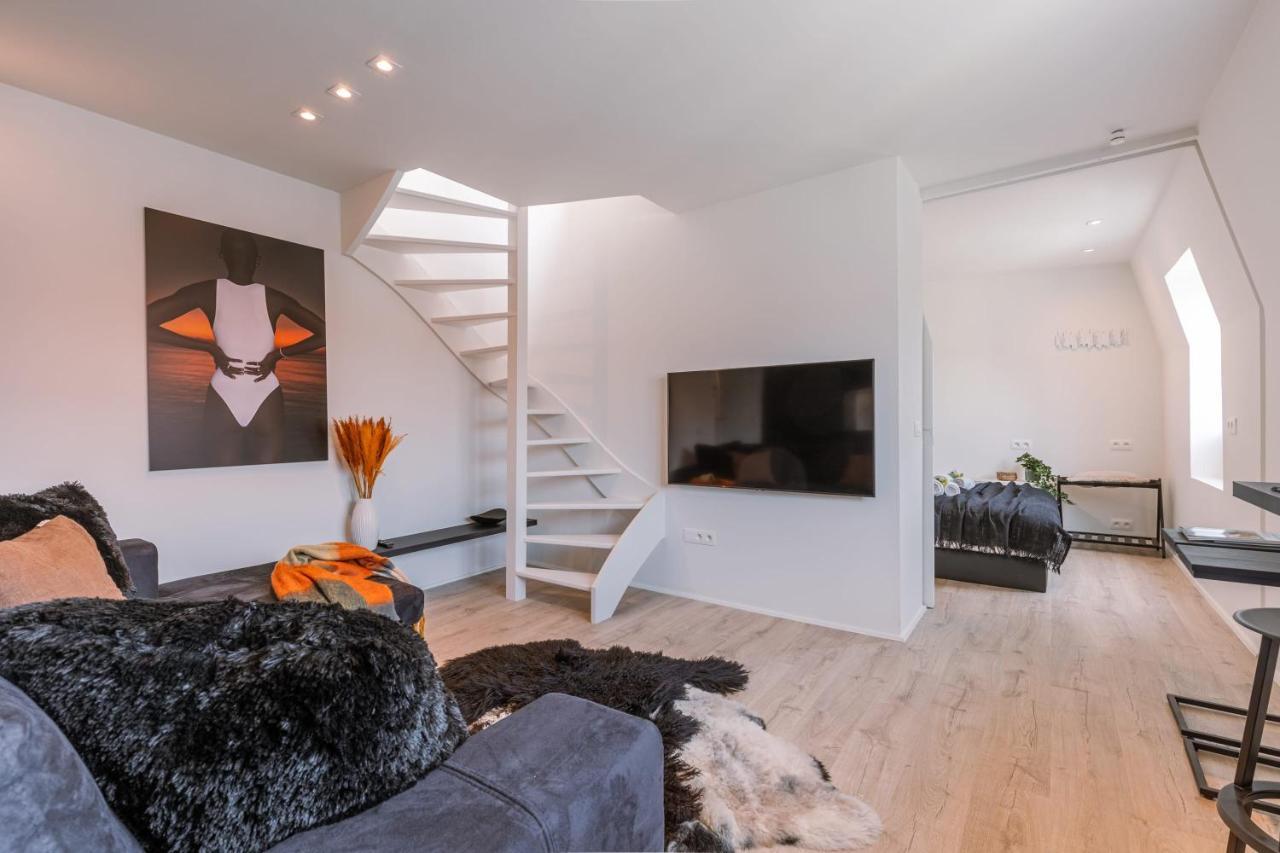 Duplex-Apartment With Terrace On Top Location In Gent Exterior foto